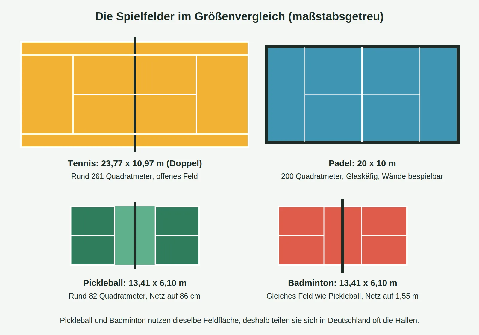 pickleball-padel-tennis-badminton-spielfelder